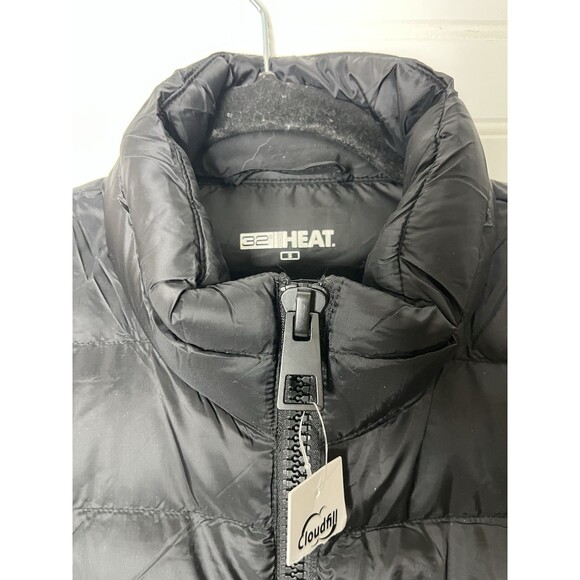 32 Degrees Heat Women's  SMALL Jacket Zipper Cloudfill Insulation Black  NWT - Picture 4 of 13